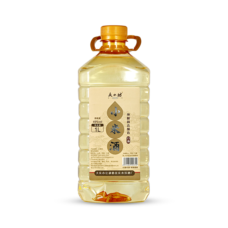 庆水坊1L小米酒45度