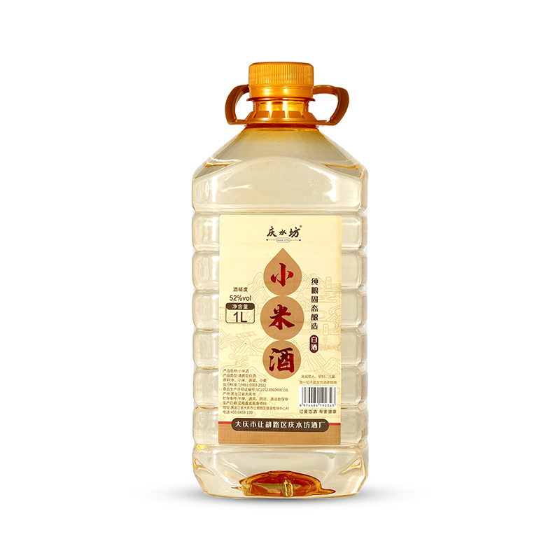庆水坊1L小米酒52度